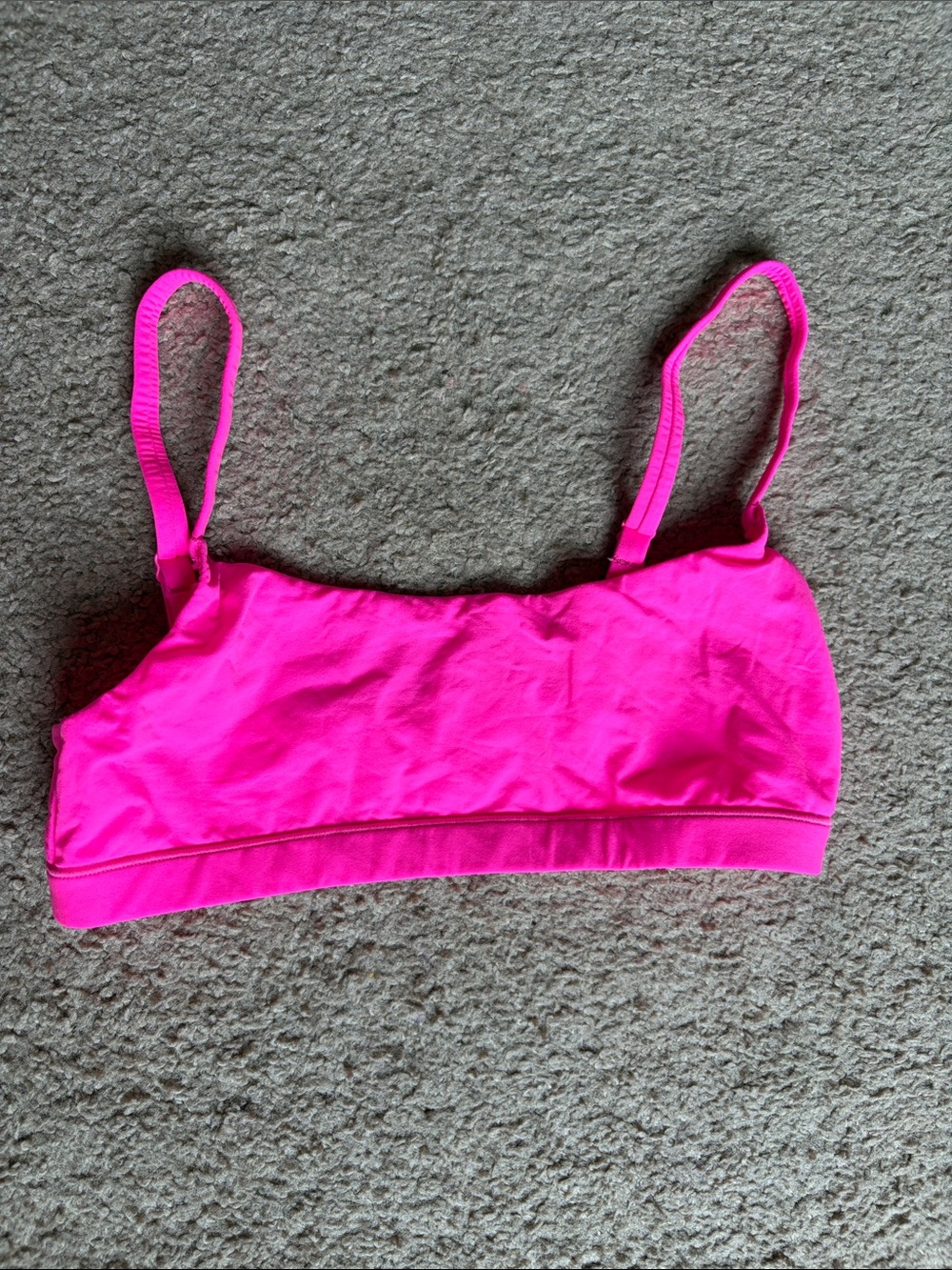 SKIMS Hot Pink Bralette